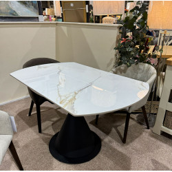 Simone Round Extn Dining Table